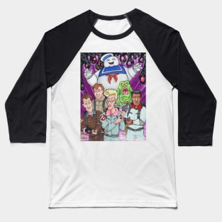 The Real Ghostbusters Baseball T-Shirt